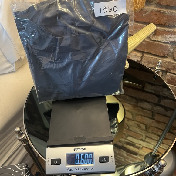 COS Modern Retro Minimalist Classic Navy High Neck Button Accent Tunic Size 10 - Picture 12 of 12